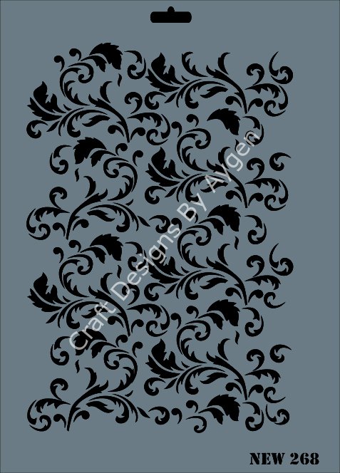 STENCIL NEW SERI X-LARGE 268