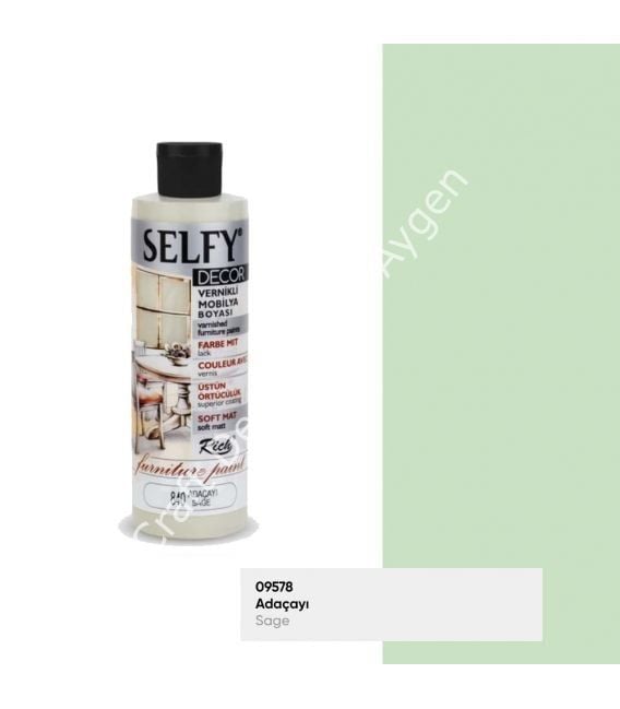 SELFY DECOR MOBİLYA BOYASI - ADAÇAYI 240ml