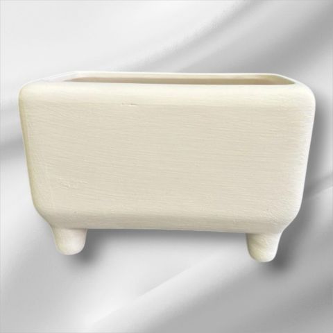 4 AYAKLI DİKDÖRTGEN SAKSI