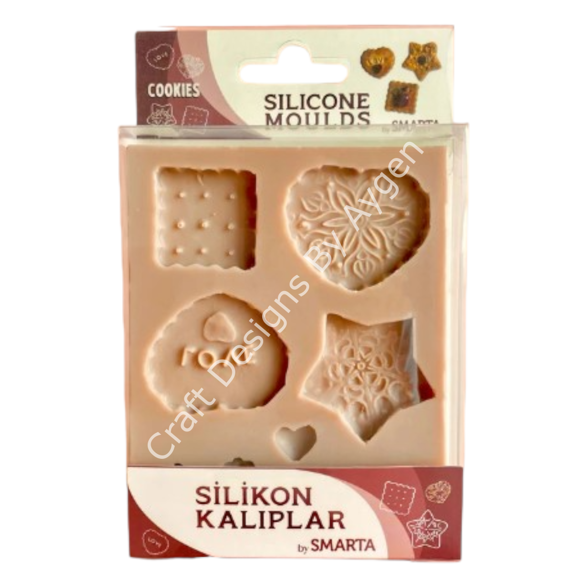 Smarta Silikon Kalıp - Kurabiyeler