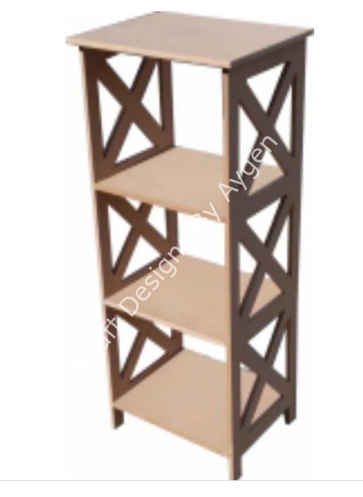 ÇAPRAZ KİTAPLIK 100X45X34