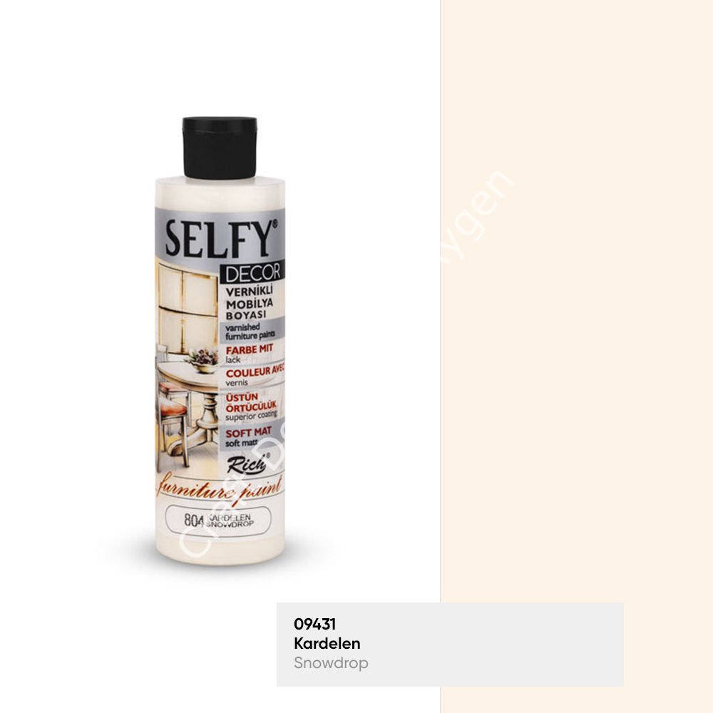 SELFY DECOR MOBİLYA BOYASI - KARDELEN  240ml