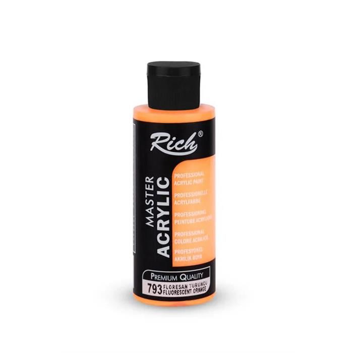 MASTER AKRİLİK FLORESAN BOYA - TURUNCU 060ml