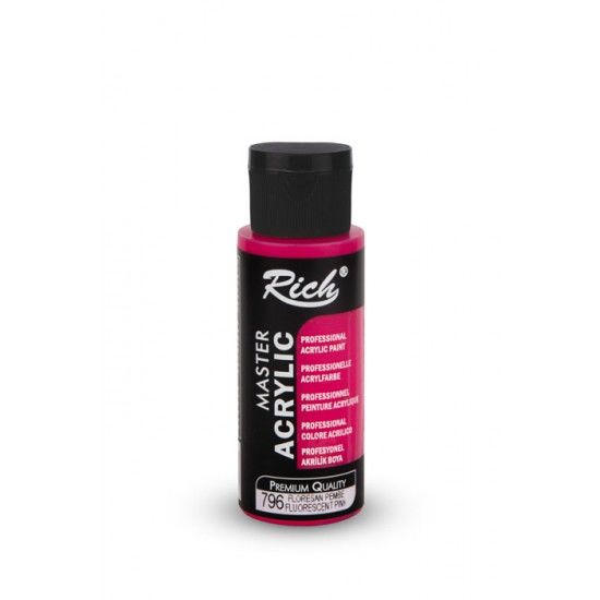 MASTER AKRİLİK FLORESAN BOYA - PEMBE 060ml