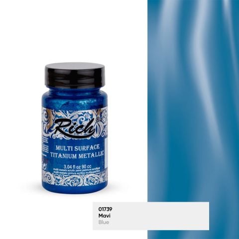 MULTİ TITANYUM METALİK - MAVİ 090ml