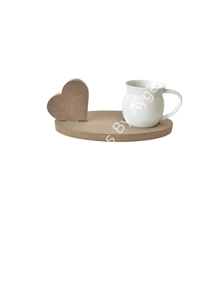 KALP KAHVE SUNUMLUK  18 x 10 cm