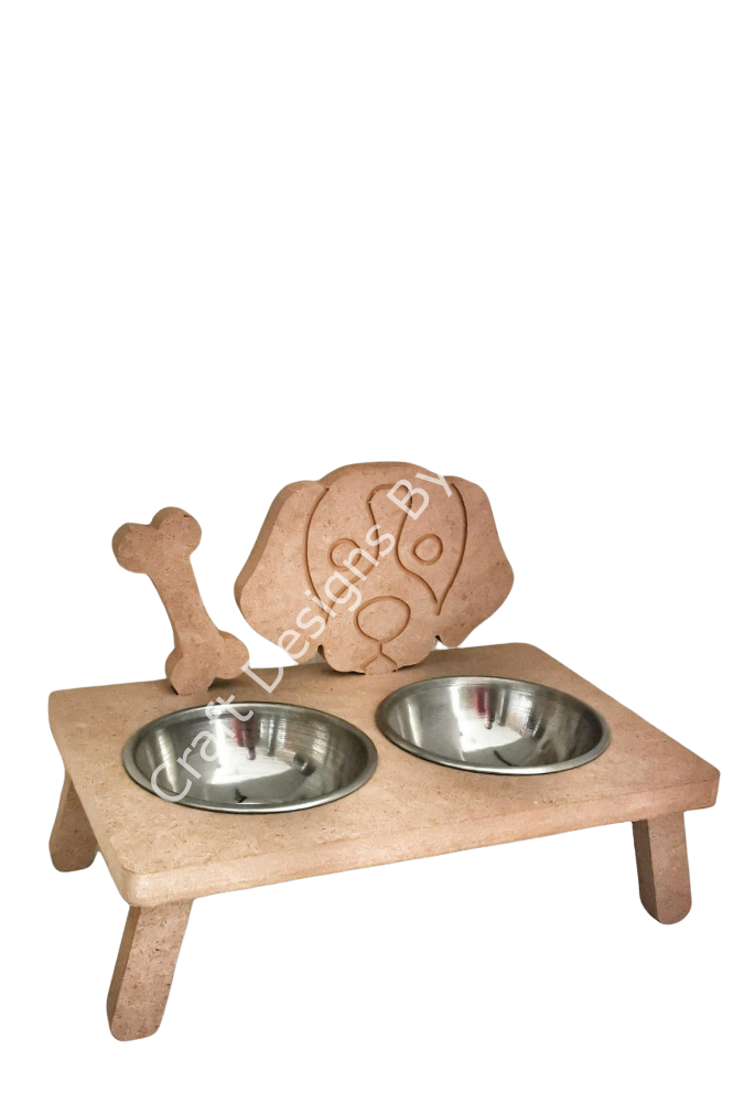 KEMİKLİ KÖPEK MAMA KABI 30 x 18 cm
