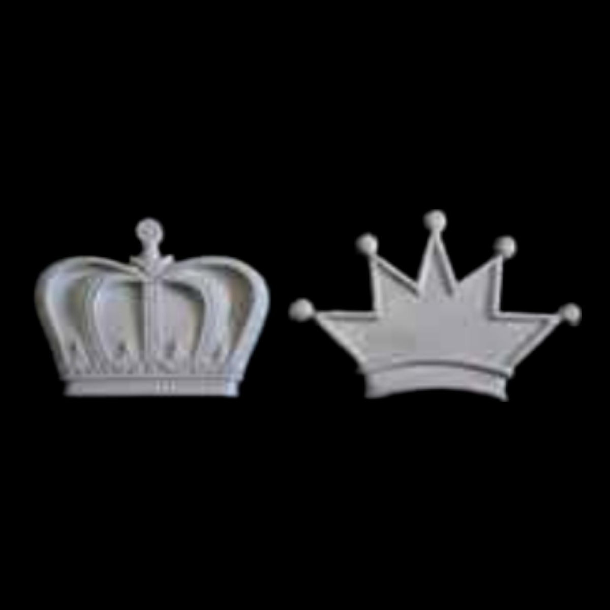 KRAL KRALİÇE TAÇ TAKIM 10CM