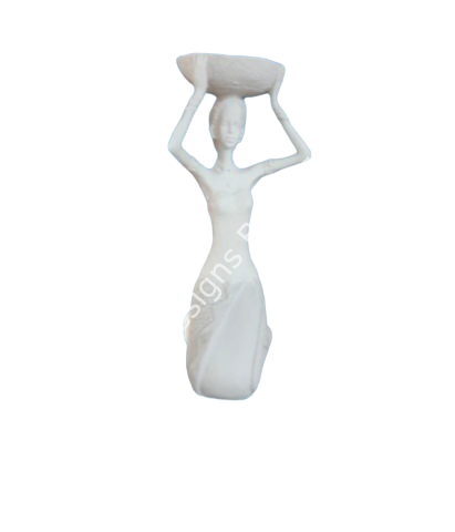 TEPSİLİ ZENCİ KADIN  23X8