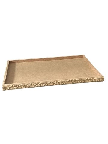 APLİKLİ İNCE DİKDÖRTGEN TEPSİ 2