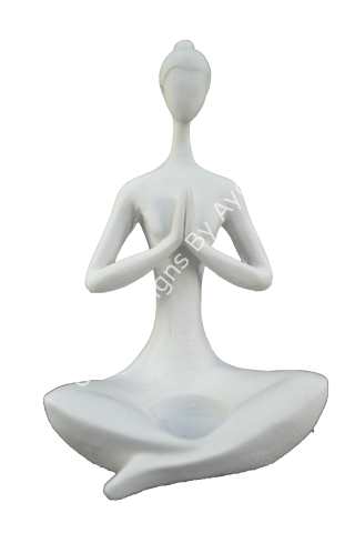 YOGACI KADIN MUMLUK ELLERİ BİRLEŞİK 20X12 CM