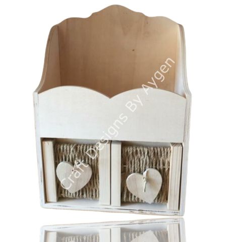 MASİF ÖRGÜ ÇEKMECELİ DOLAP