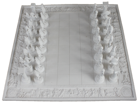 YUNAN MİTOLOJİK SATRANÇ SETİ