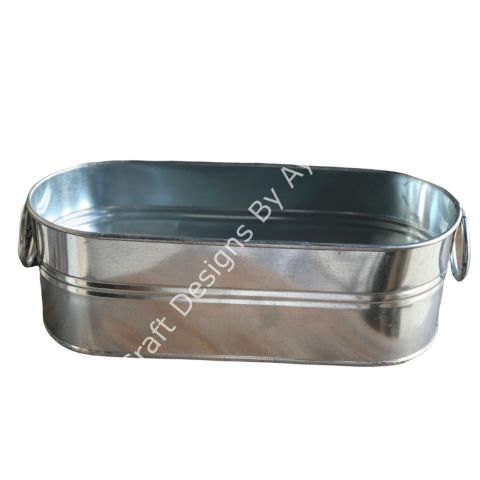 GALVANİZ OVAL KUTU 35*16CM