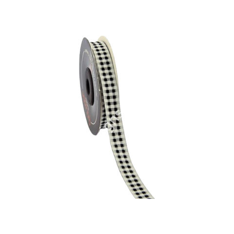 12 MM EKOSE KURDELE SİYAH - 1 METRE