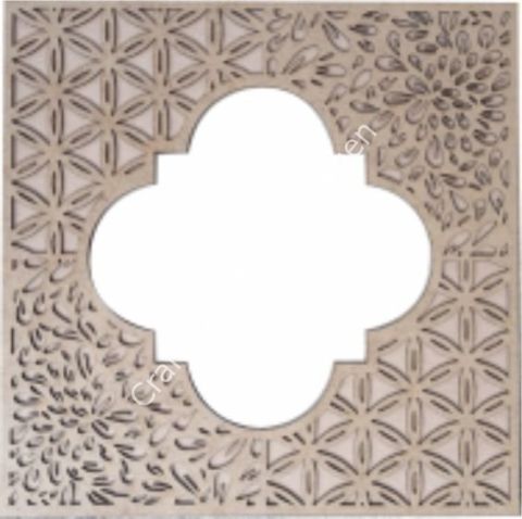 İŞLEMELİ AYNA 50x50