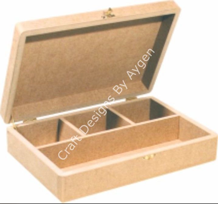 DÖRT BÖLMELİ KUTU 8X30X20
