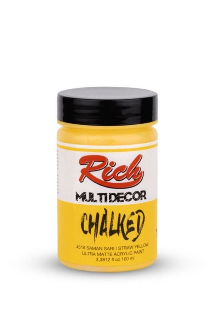 MULTİ DECOR CHALKED - SAMAN SARI 100ml