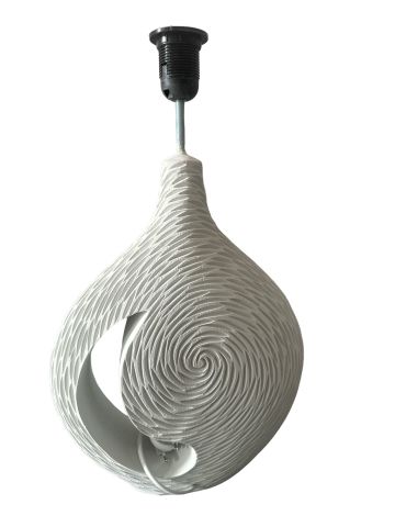 DESENLİ KISA TESTİ ABAJUR