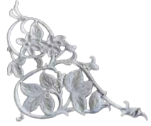 ÇİÇEK KABARTMA 21X19 CM