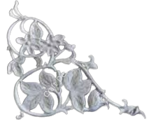 ÇİÇEK KABARTMA 21X19 CM