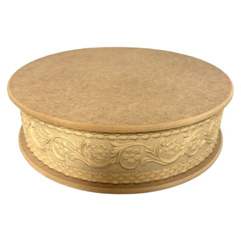 YUVARLAK APLİKLİ KUTU 5