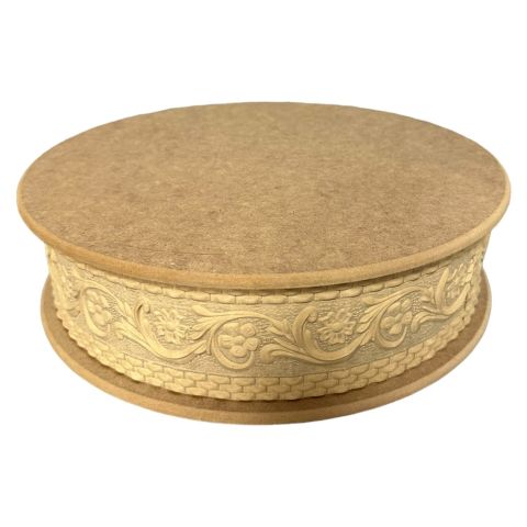 YUVARLAK APLİKLİ KUTU 6