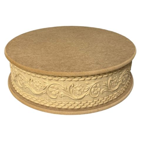 YUVARLAK APLİKLİ KUTU 7