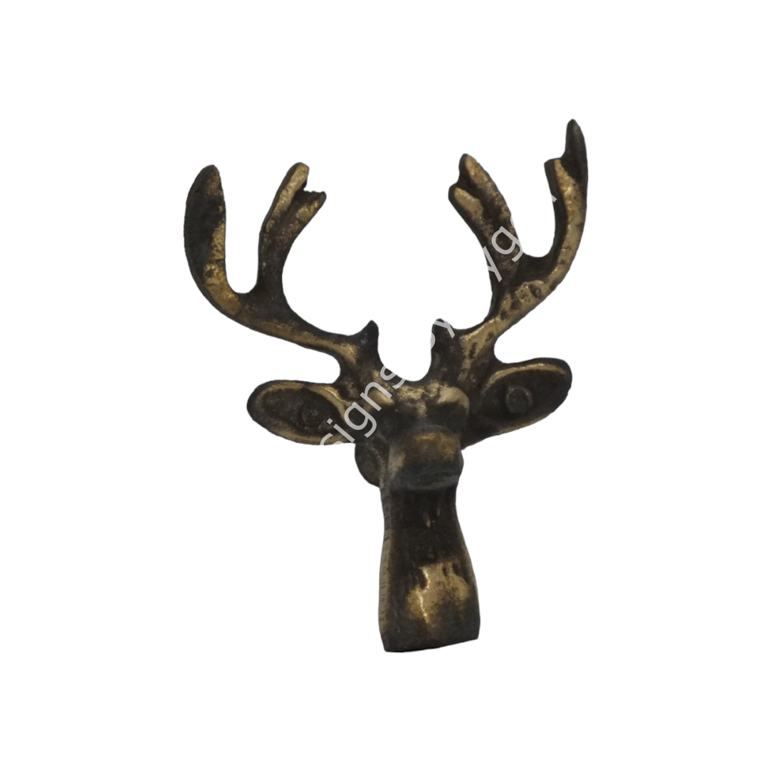 ANTIK ALTIN GEYIK DÖKÜM KULP