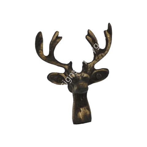 ANTIK ALTIN GEYIK DÖKÜM KULP