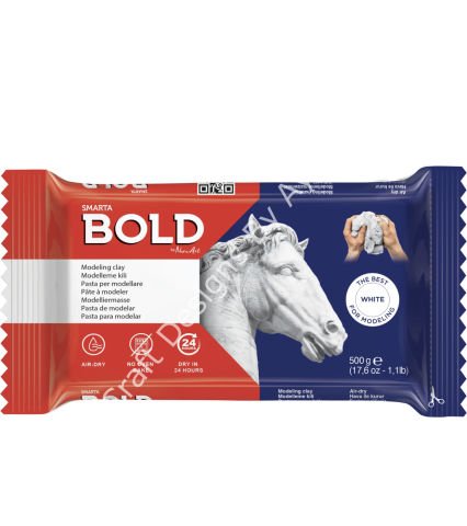 Smarta Bold Seramik Hamuru - Beyaz 500G