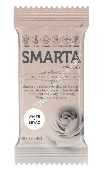 Smarta™ Modelleme Hamuru 100gr - BEYAZ