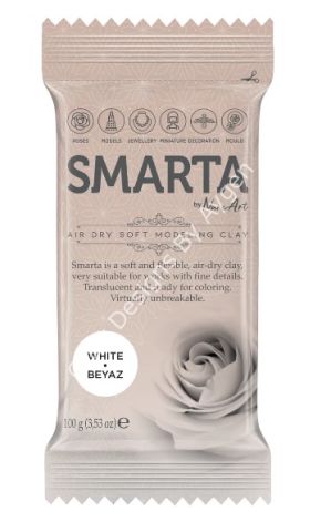 Smarta™ Modelleme Hamuru 100gr - BEYAZ