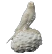 MEYVE ÜSTÜNDE KUŞ 2 14,5X13 CM