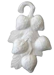 ÇİLEK DUVAR OBJE 24 X 14.5 CM