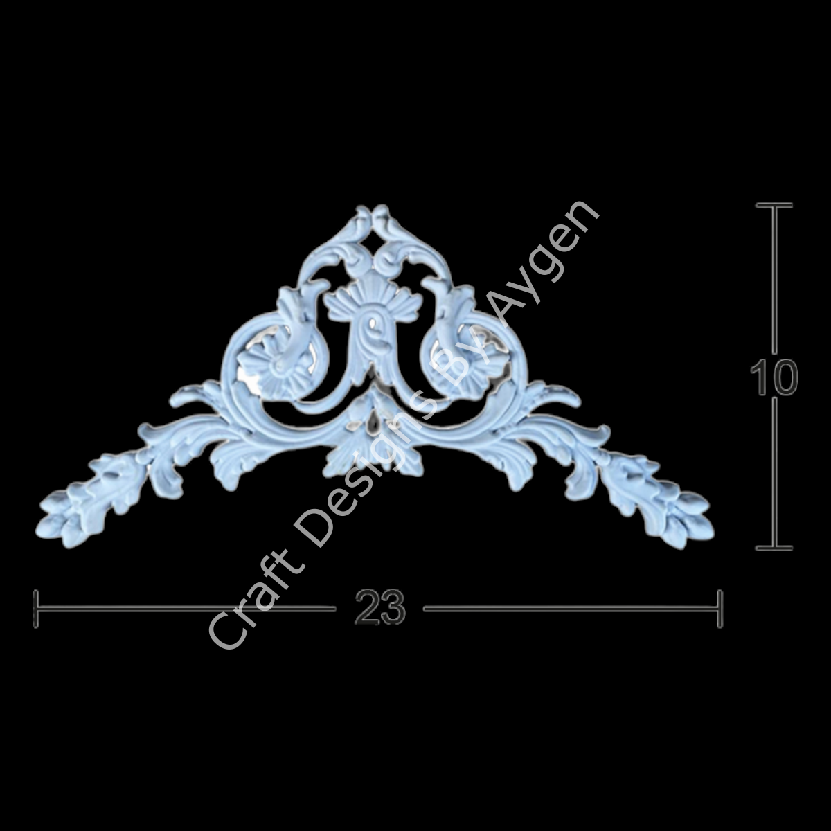 Boyanabilir Çıta&Aplik Objeler -ESNEK APLİK EA 07 23 X 10 CM