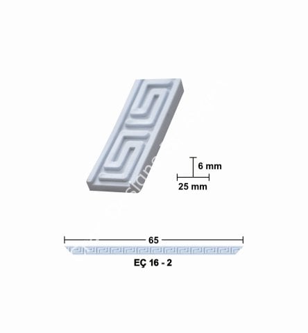 EÇ16-2 65 cm ESNEK MOBİLYA ÇITASI