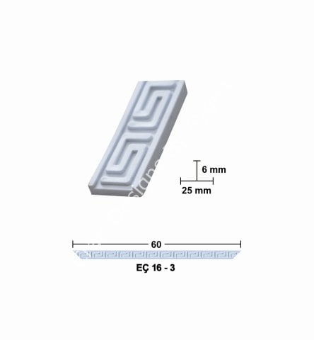 EÇ16-3 60 cm ESNEK MOBİLYA ÇITASI