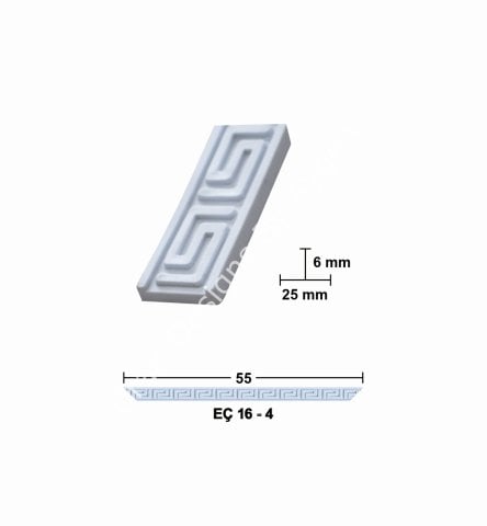 EÇ16-4 55 cm ESNEK MOBİLYA ÇITASI