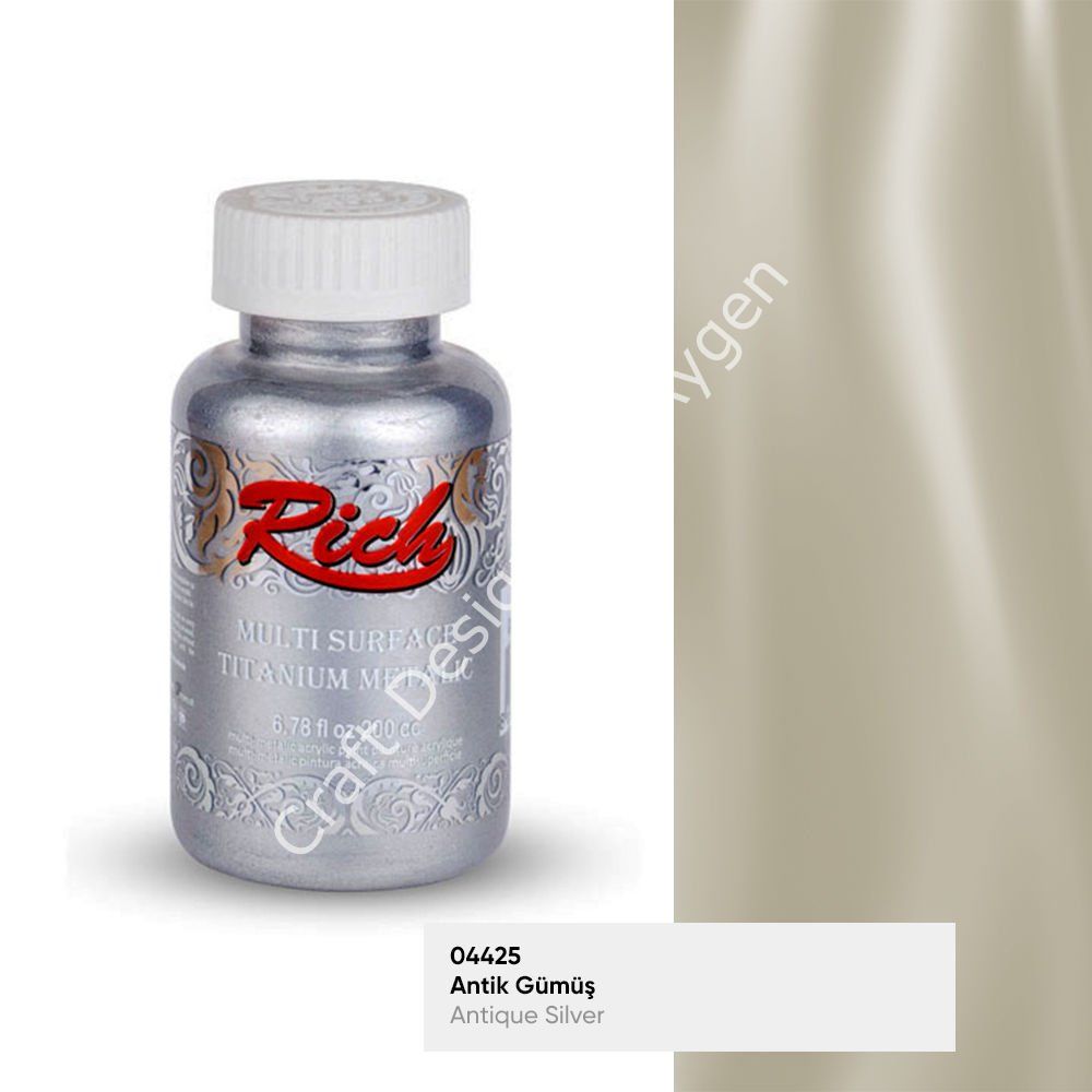 MULTİ TITANYUM METALİK - ANTİK GÜMÜŞ 200ml