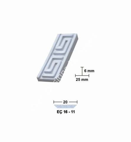 EÇ16-11 20 cm ESNEK MOBİLYA ÇITASI