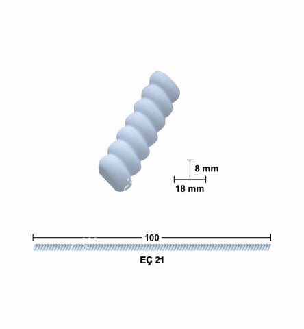 EÇ 21 100 cm ESNEK MOBİLYA ÇITASI
