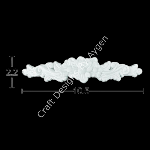 Boyanabilir Çıta&Aplik Objeler -ESNEK APLİK EA 32 10.5 X 2.2 CM