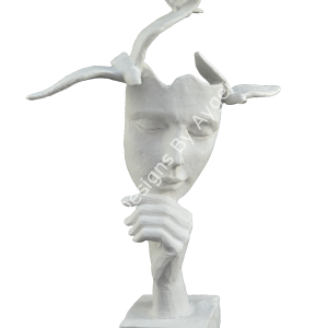 ÜÇ KUŞLU ADAM MASK 32X20 CM