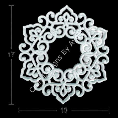 Boyanabilir Çıta&Aplik Objeler -ESNEK APLİK EA 46 15 X 17 CM