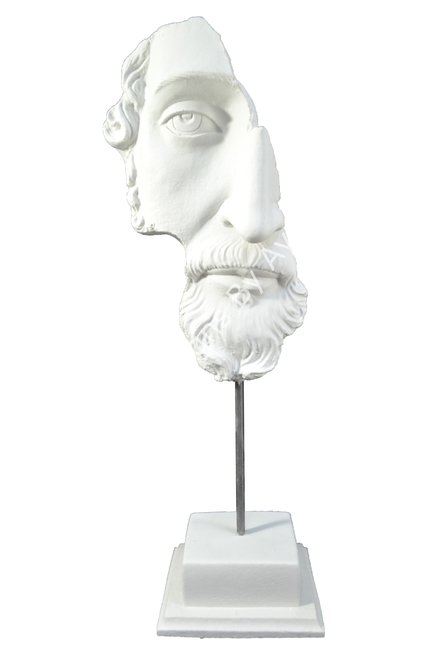 ZEUS BÜST KAİDELİ 52X16 CM
