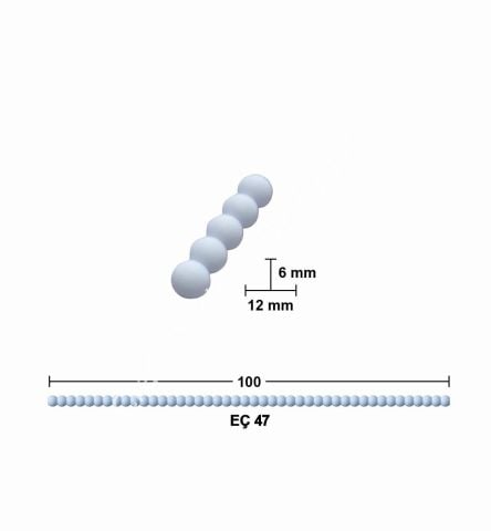 EÇ 47 12 mm 100 cm BONCUK ÇITA