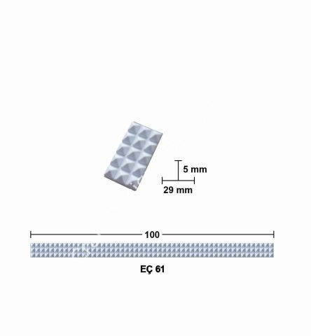 EÇ 61 100 cm ESNEK MOBİLYA ÇITASI