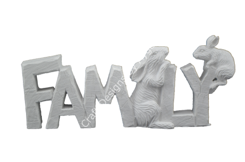 TAVŞANLI FAMİLY YAZISI 27X14 CM