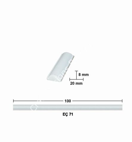 EÇ 71 100 cm ESNEK MOBİLYA ÇITASI